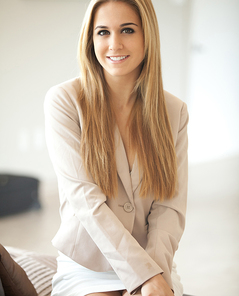 Cassidy Cole White Skirt