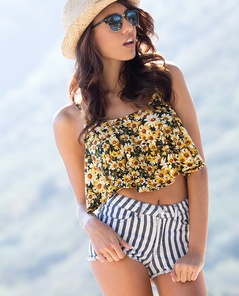 Janice Griffith Tiny Shorts