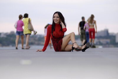 Nika In Red - photo 04