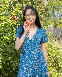Bernie Apple Picking