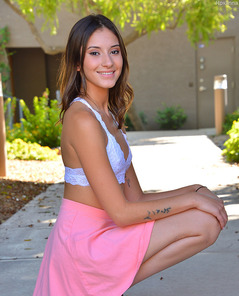 Roxanna Mini Skirt Fetishes By FTV Girls