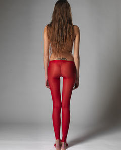 Silvie Deluxe Red Pantyhose