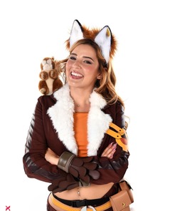 Agatha Vega Playful Fox Cosplay Strip