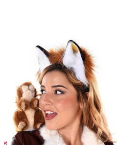 Agatha Vega Playful Fox Cosplay Strip