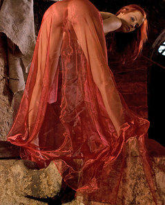 Ariel in red 