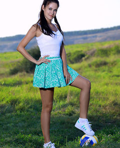 Martina Mink Volley With Me By Met Art