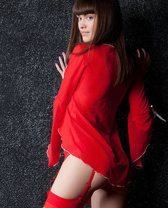 Candy Rose in red