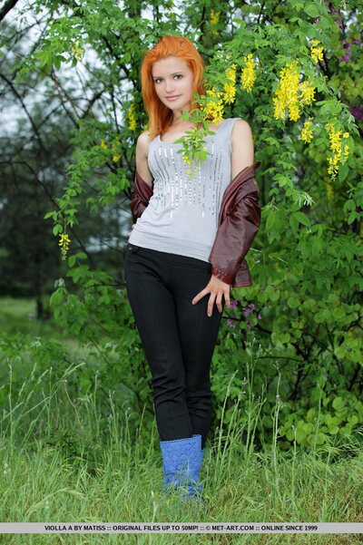 Redhead beautie Violla A - photo 08