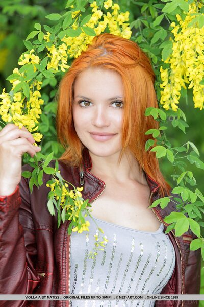 Redhead beautie Violla A - photo 11