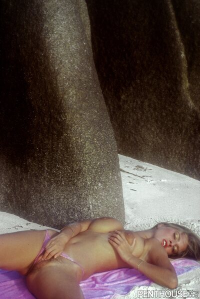 Muriel Rousseau Penthouse Pet For April 1982 - photo 02