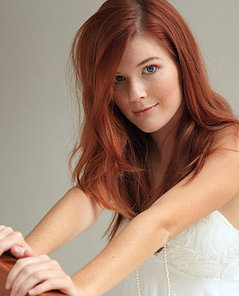 Mia Sollis in white