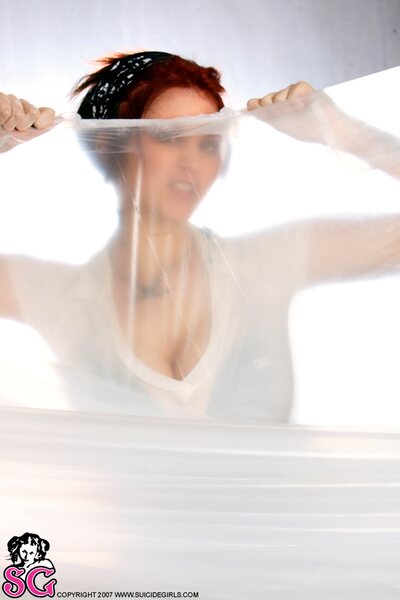 Ember Wrapped In Plastic By Suicide Girls - photo 00