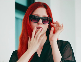 Video Red Flames Passion Scene With Alice In Intimate Indoor Setting