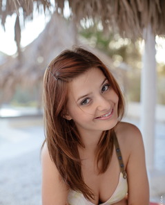 Anna Tatu Solo Sunbathing By Wow Girls