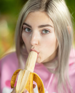 Eva Elfie Banana Time By Wow Girls