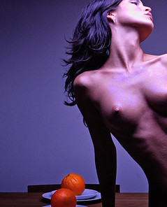 Nella and orange juice