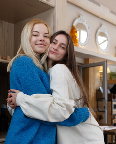 Irina And Bianca Friendly Flexin By Zishy